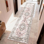 Vintage Large Nonslip Washable Rug Living Room