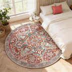 Vintage Large Nonslip Washable Rug Living Room