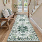 Vintage Large Nonslip Washable Rug Living Room