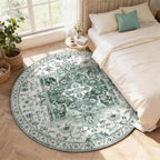 Vintage Large Nonslip Washable Rug Living Room