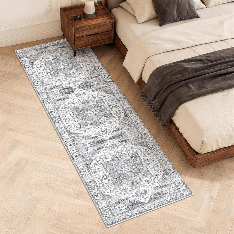 Vintage Large Nonslip Washable Rug Living Room