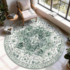 Vintage Large Nonslip Washable Rug Living Room