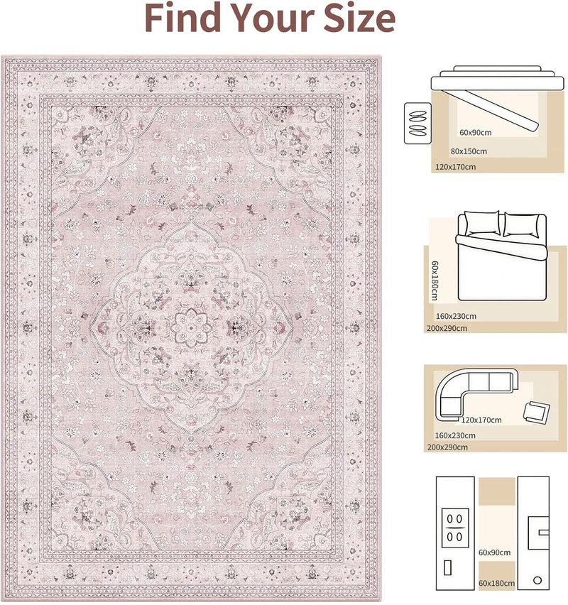 Vintage Large Rugs Living Room Soft