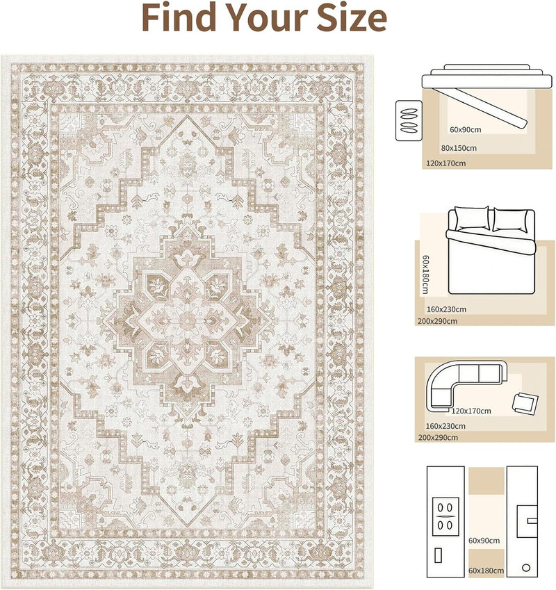 Vintage Large Rugs Living Room Soft
