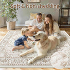 Vintage Large Rugs Living Room Soft