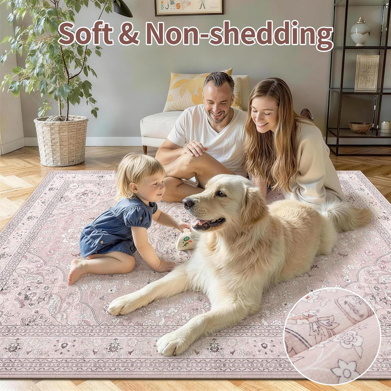 Vintage Large Rugs Living Room Soft