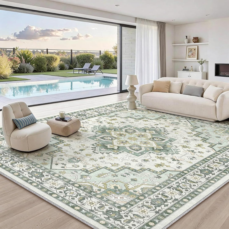 Vintage Large Rugs Living Room Soft