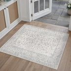 Vintage Living Room Area Rug Machine Washable