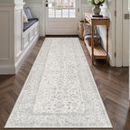 Vintage Living Room Area Rug Machine Washable