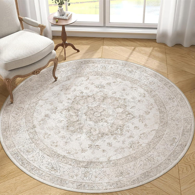 Vintage Rugs Living Room Rug Washable Carpet