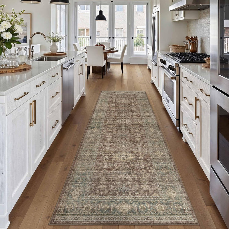 Vintage Rugs Living Room Rug Washable Carpet