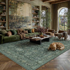 Vintage Rugs Living Room Rug Washable Carpet