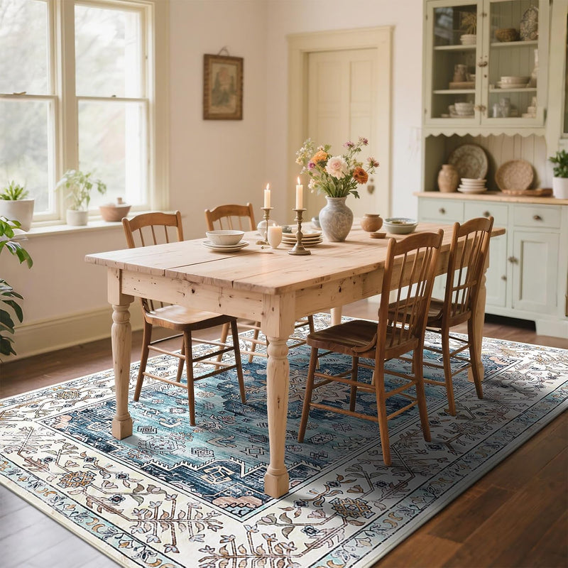 Rugs Living Room Machine Washable Non Slip