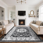 Rugs Living Room Machine Washable Non Slip