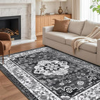 Rugs Living Room Machine Washable Non Slip