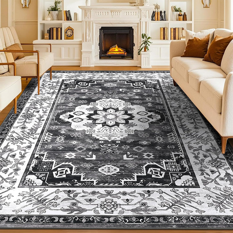 Rugs Living Room Machine Washable Non Slip