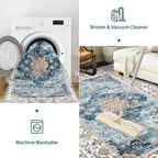 Rugs Living Room Machine Washable Non Slip