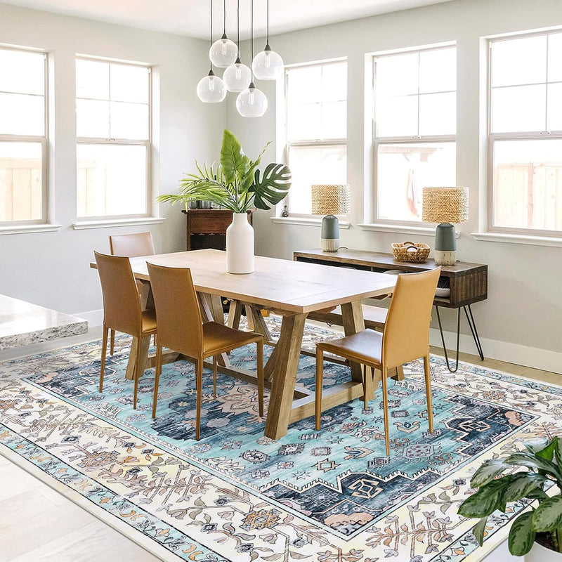 Rugs Living Room Machine Washable Non Slip