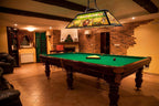 Vintage Pool Table Light 3-Light Rustic Billiards Chandelier