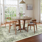 Vintage Rug160x230CM Washable Rugs Living Room Non Slip