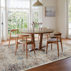 Vintage Rug160x230CM Washable Rugs Living Room Non Slip