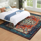 Vintage Rug160x230CM Washable Rugs Living Room Non Slip