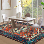 Vintage Rug160x230CM Washable Rugs Living Room Non Slip