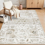 Vintage Rugs Living Room Washable Rug Boho