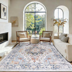 Vintage Rugs Living Room Washable Rug Boho