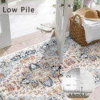 Vintage Rugs Living Room Washable Rug Boho