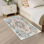 Vintage Rugs Living Room Washable Rug Boho