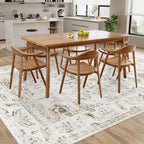 Vintage Rugs Living Room Washable Rug Boho