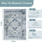 Vintage Rugs Living Room Washable Rug Boho