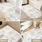 Vintage Rugs Living Room Washable Rug Boho