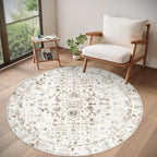 Vintage Rugs Living Room Washable Rug Boho