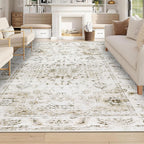 Vintage Rugs Living Room Washable Rug Boho
