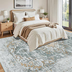 Vintage Rugs Living Room Washable Rug Boho