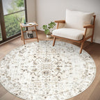 Vintage Rugs Living Room Washable Rug Boho