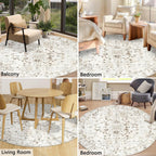 Vintage Rugs Living Room Washable Rug Boho
