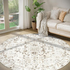 Vintage Rugs Living Room Washable Rug Boho