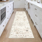 Vintage Rugs Living Room Washable Rug Boho