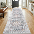 Vintage Rugs Living Room Washable Rug Boho