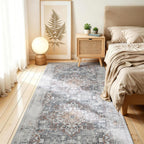 Vintage Rugs Living Room Washable Rug Boho