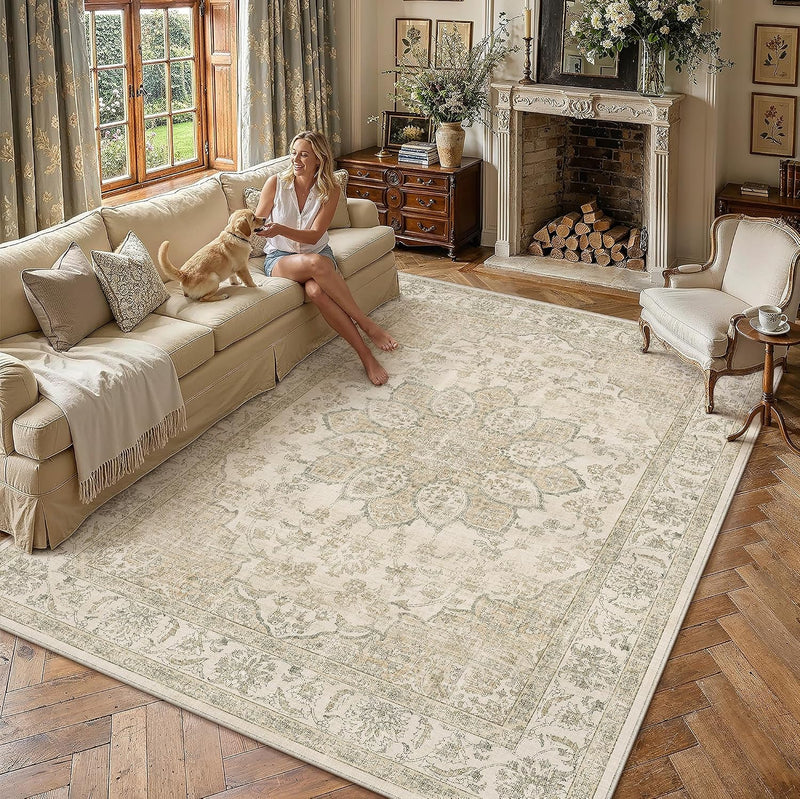 Vintage Rugs Living Room Area Rug Large