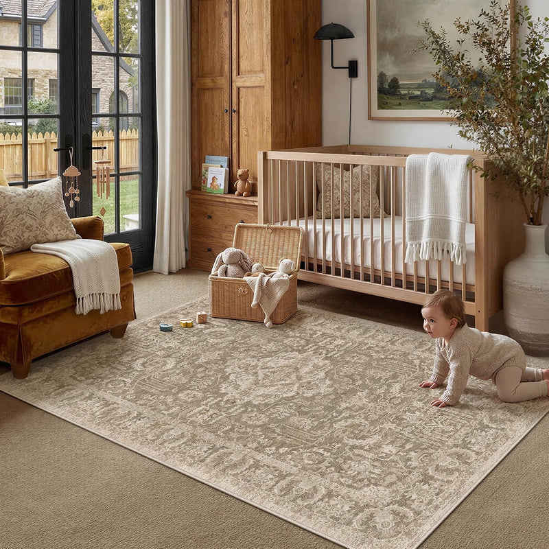 Vintage Rugs Living Room Area Rug Large Carpet