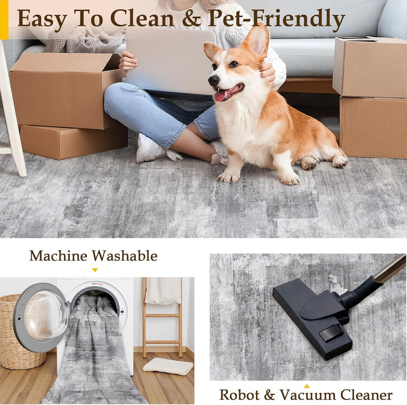 Vintage Rugs Living Room Area Rug Machine