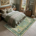 Vintage Rugs Living Room Area Rug Machine