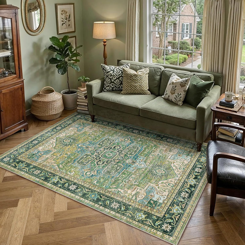 Vintage Rugs Living Room Area Rug Machine