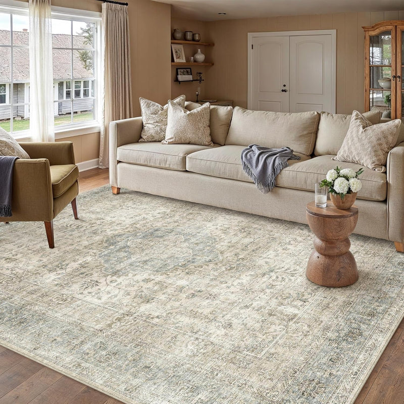 Vintage Rugs Living Room Area Rug Machine