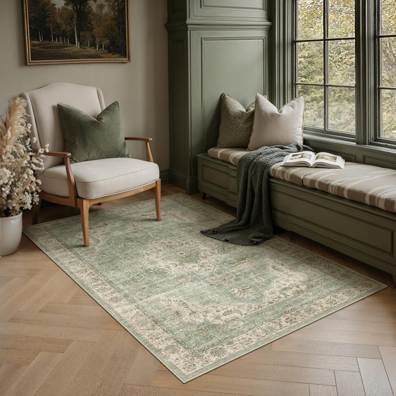 Vintage Rugs Living Room Area Rug Machine